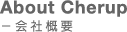 About Cherup - 会社概要